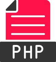 php Créatif icône conception vecteur