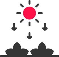 conception d'icône créative de photosynthèse vecteur