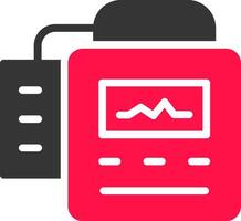 défibrillateur Créatif icône conception vecteur