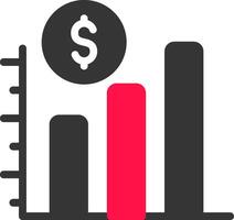 conception d'icône créative de statistiques vecteur