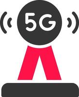 conception d'icône créative d'antenne vecteur