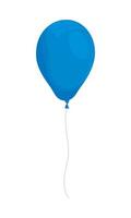 ballon hélium flottant icône isolé vecteur