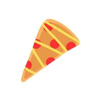 Pizza icône conception. nourriture vecteur