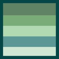 une vert et bleu Couleur palette avec une carré vecteur