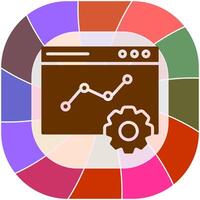 icône de vecteur d'optimisation web