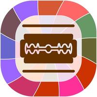 icône de vecteur de lame de rasoir