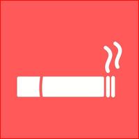 icône de vecteur de cigarette