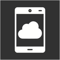 icône de vecteur de nuage