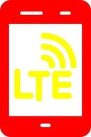 lte vecteur icône