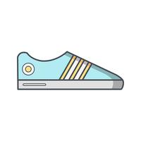 Illustration vectorielle de chaussures icône vecteur