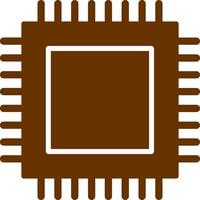 icône de vecteur de processeur