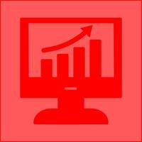 icône de vecteur de croissance d'entreprise