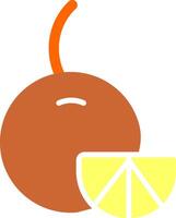 icône de vecteur orange