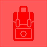 icône de vecteur de sac pack