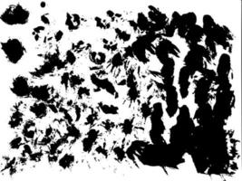 modèle de texture urbaine grunge noir et blanc. fond de détresse de superposition de poussière sale sombre. créez facilement un effet abstrait en pointillés, rayé et vintage avec du bruit et du grain vecteur