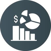 conception d'icône créative de statistiques vecteur