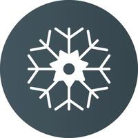 conception d'icône créative flocon de neige vecteur
