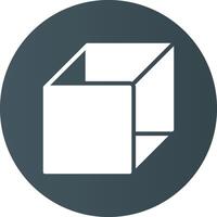 conception d'icône créative cube 3d vecteur