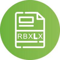 rbxlx Créatif icône conception vecteur