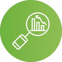 conception d'icônes créatives de recherche vecteur