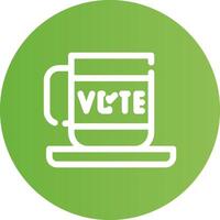 conception d'icône créative tasse vecteur