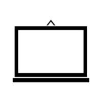 ordinateur portable illustré sur fond blanc vecteur