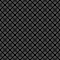 motif abstrait sans couture noir et blanc. arrière-plan et toile de fond. conception ornementale en niveaux de gris. vecteur