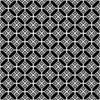 motif abstrait sans couture noir et blanc. arrière-plan et toile de fond. conception ornementale en niveaux de gris. vecteur