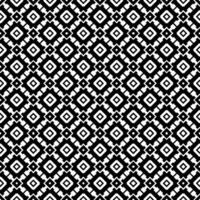 motif abstrait sans couture noir et blanc. arrière-plan et toile de fond. conception ornementale en niveaux de gris. vecteur