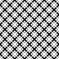 motif abstrait sans couture noir et blanc. arrière-plan et toile de fond. conception ornementale en niveaux de gris. vecteur