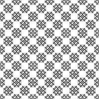 motif abstrait sans couture noir et blanc. arrière-plan et toile de fond. conception ornementale en niveaux de gris. vecteur