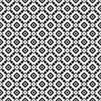 motif abstrait sans couture noir et blanc. arrière-plan et toile de fond. conception ornementale en niveaux de gris. vecteur