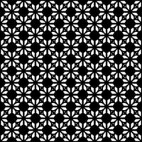 motif abstrait sans couture noir et blanc. arrière-plan et toile de fond. conception ornementale en niveaux de gris. vecteur