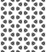 motif abstrait sans couture noir et blanc. arrière-plan et toile de fond. conception ornementale en niveaux de gris. vecteur