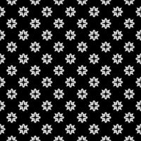 motif abstrait sans couture noir et blanc. arrière-plan et toile de fond. conception ornementale en niveaux de gris. vecteur