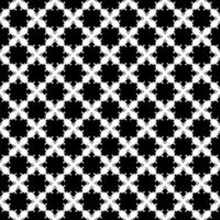 motif abstrait sans couture noir et blanc. arrière-plan et toile de fond. conception ornementale en niveaux de gris. vecteur