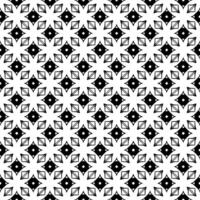 motif abstrait sans couture noir et blanc. arrière-plan et toile de fond. conception ornementale en niveaux de gris. vecteur