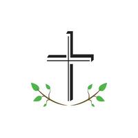 vecteur de logo d'église