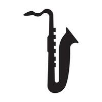 saxophone logo vecteur