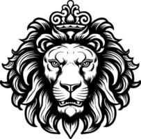 lion, minimaliste et Facile silhouette - vecteur illustration
