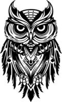 hibou - haute qualité vecteur logo - vecteur illustration idéal pour T-shirt graphique