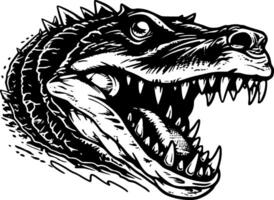 crocodile - haute qualité vecteur logo - vecteur illustration idéal pour T-shirt graphique