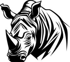 rhinocéros - haute qualité vecteur logo - vecteur illustration idéal pour T-shirt graphique