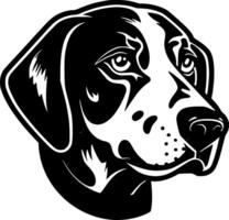 dalmatien - minimaliste et plat logo - vecteur illustration