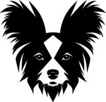 papillon chien - haute qualité vecteur logo - vecteur illustration idéal pour T-shirt graphique