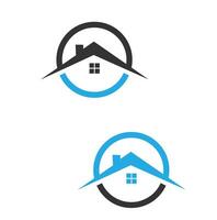 maison logo.simple et élégant réel biens logo conception modèle pour votre entreprise. vecteur