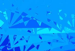 modèle vectoriel bleu foncé avec des formes triangulaires.