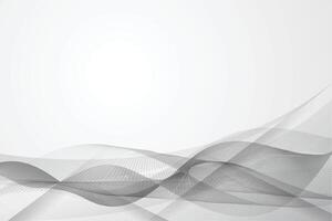 conception de fond moderne de ligne abstraite couleur blanche et grise. illustration vectorielle vecteur