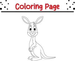 mignonne animal coloration page pour les enfants. content animal coloration livre vecteur