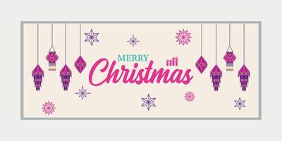 joyeux Noël bannière ensemble et content Nouveau année bannière, social médias couverture et la toile bannière, joyeux Noël conception pour salutation carte, vecteur
